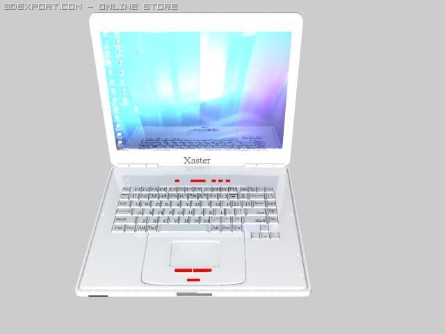 laptop 3D मॉडल .c4d .max .obj .3ds .fbx .stl .blend 