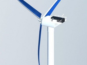 wind station 3D Model