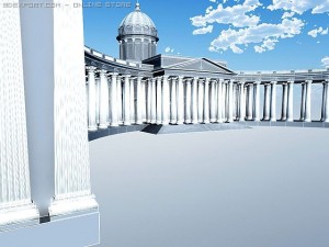 kazan cathedral 3D 模型