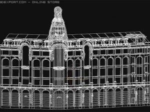 zinger house saint petersburg 3D Model
