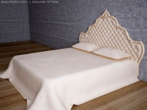 bed 3D Model