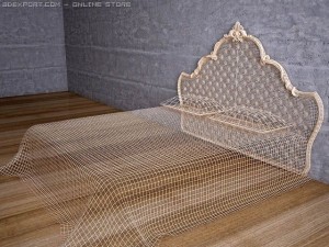 bed 3D Model