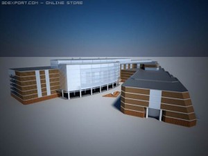 city building 3Dモデル