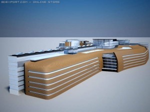 office centre 3Dモデル