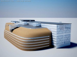 office centre 3Dモデル