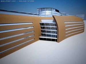 office centre 3Dモデル