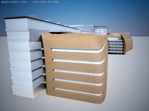 office centre 3Dモデル