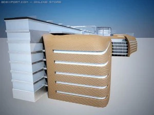 office centre 3D Model