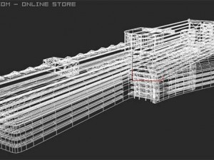 office centre 3Dモデル