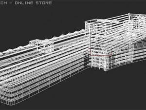 office centre 3D Model