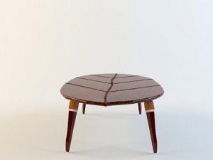 coffee table zulut pacific green Modelo 3D