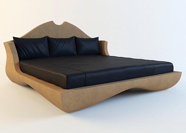 bed turri pegaso 3D 模型 .c4d .max .obj .3ds .fbx .stl .blend 