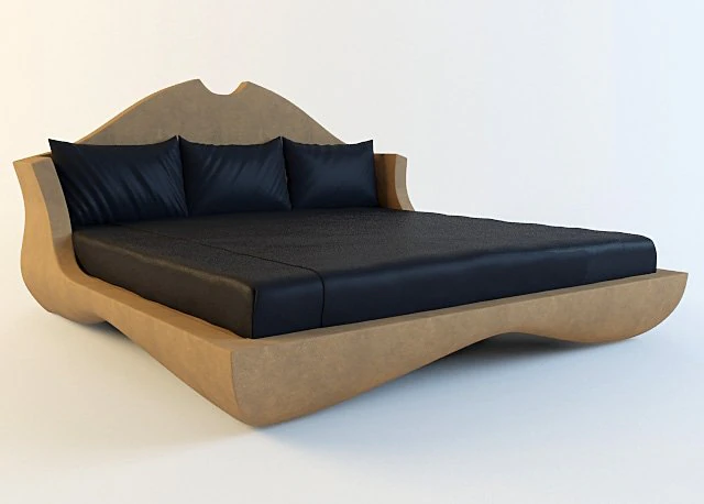 bed turri pegaso 3D Model .c4d .max .obj .3ds .fbx .stl .blend 