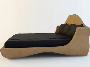bed turri pegaso 3D Model