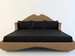 bed turri pegaso 3D Model