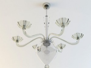 chandelier gallery veronese Modelo 3D