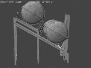 liferaft Model 3D