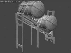 liferaft 3D Model