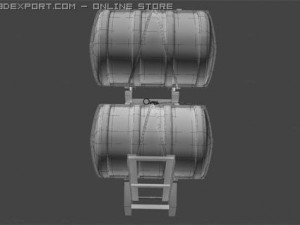 liferaft Model 3D