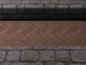 tileable ground brick CG Текстури