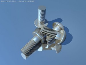 bolts 3D 모델
