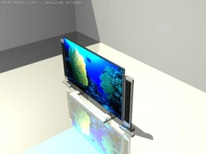 एलसीडी टीवी 3D मॉडल
