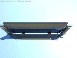 lcd tv Model 3D