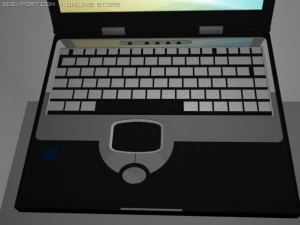 tvnotebook 3D Model