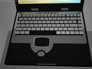 tvnotebook 3D Model