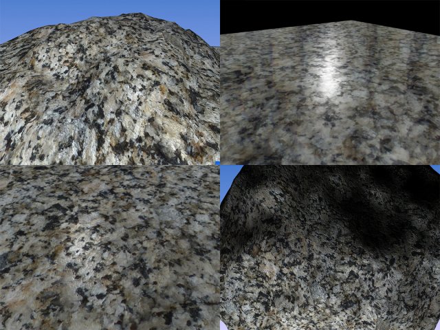 4k granite tileable CG Textures .c4d .max .obj .3ds .fbx .stl .blend