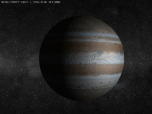 jupiter Modèle 3D