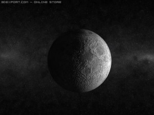 moon 3D Модель
