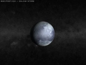 pluto 3D Model