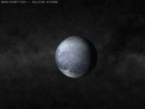 pluto 3D Model