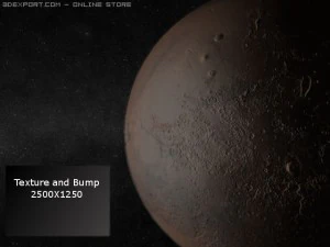 Марс 3D Модель