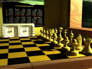 chess Modello 3D