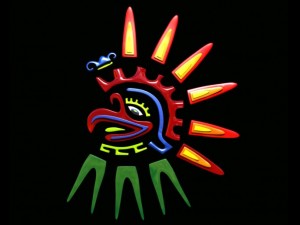 azteca eagle Model 3D