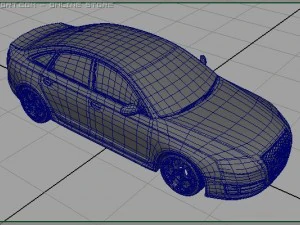 audi rs 6 3D Model