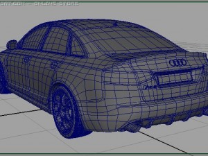 audi rs 6 3D Модель