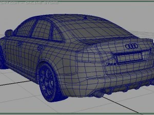 audi rs 6 3D Model