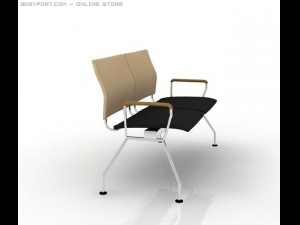 tandem chair 3D Model