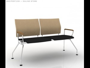 tandem chair 3D Model