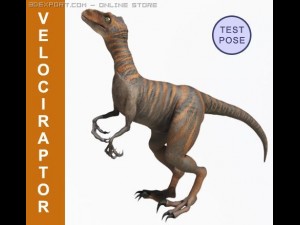 velociraptor 3D Model