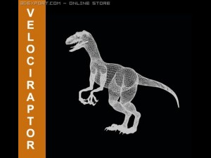 velociraptor Model 3D