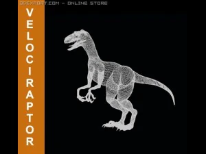 velociraptor 3D Model