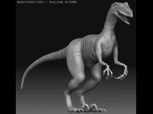velociraptor 3D Model