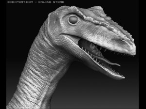 velociraptor Model 3D