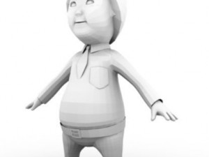 male character 001 3D Model