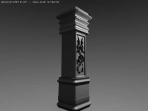 column 3D Model