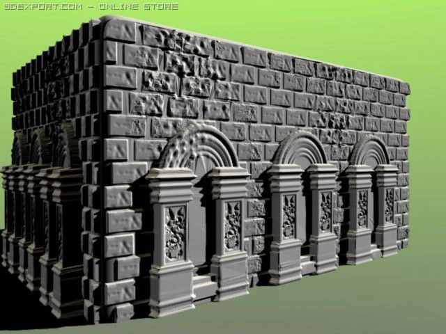 building 3D Model .c4d .max .obj .3ds .fbx .stl .blend